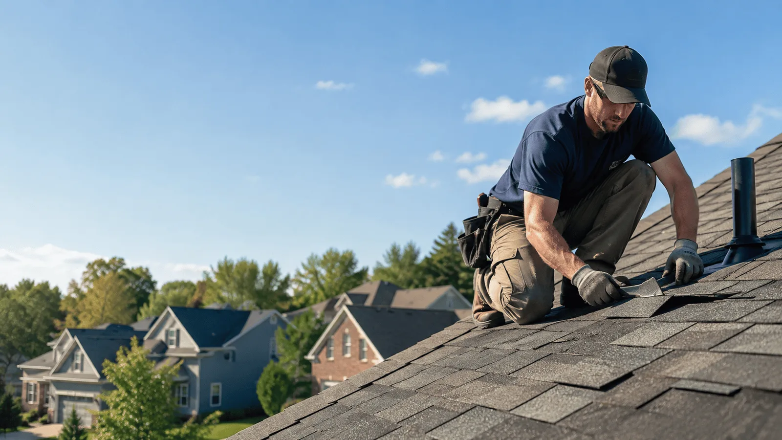 Roof Leak Repair in Cloverdale, OH near me